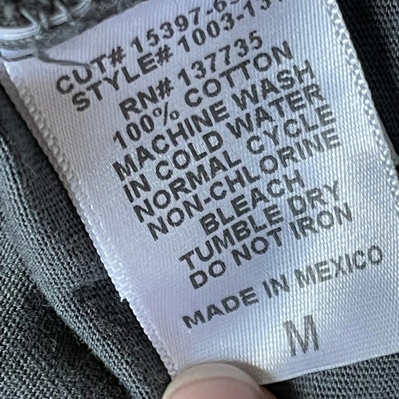 Rock & Roll Hall of Fame Ombré Grey Screen Print Short Sleeve T-shirt Size Small - Picture 7 of 7